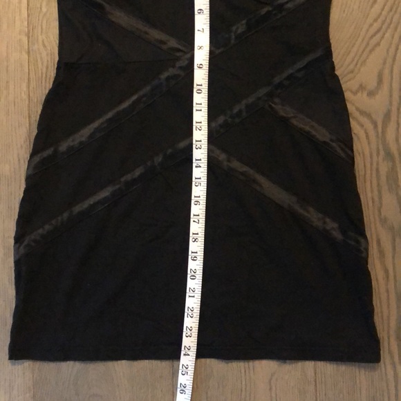 One Shoulder Sweetheart Backless Black Mini Dress - Picture 5 of 6